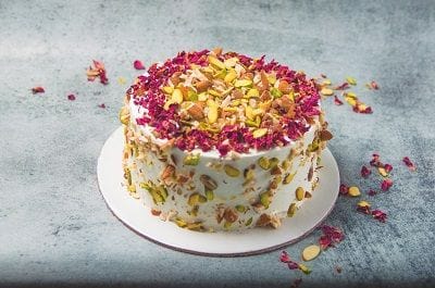 legateaucakes 1/2KG / Circle / Egg Pistachio & Rose
