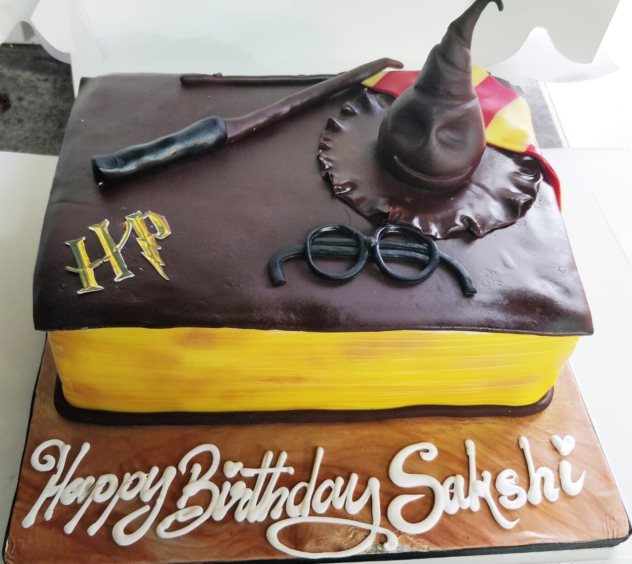 The Sorting Hat Cake