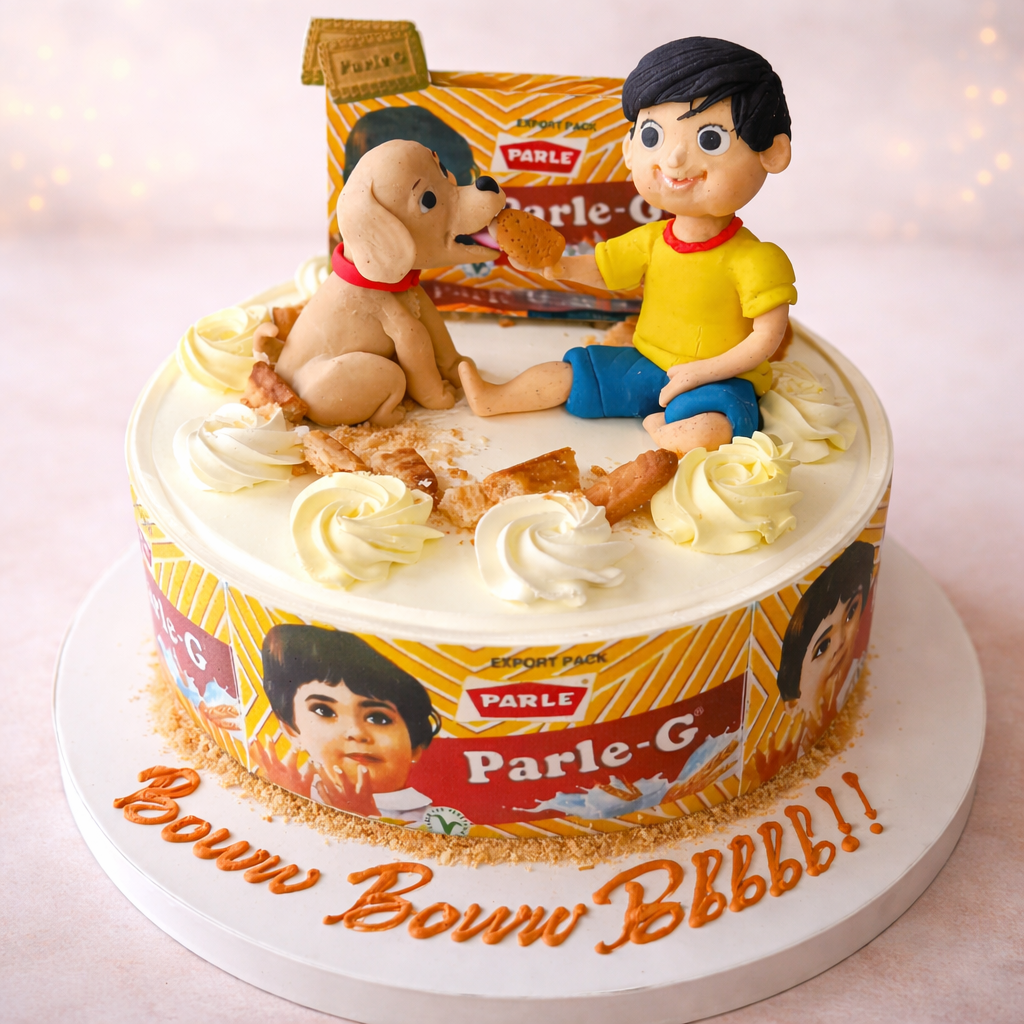 Parle-G Nostalgia Cake