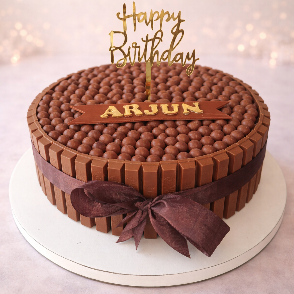 KitKat Overload Birthday Cake