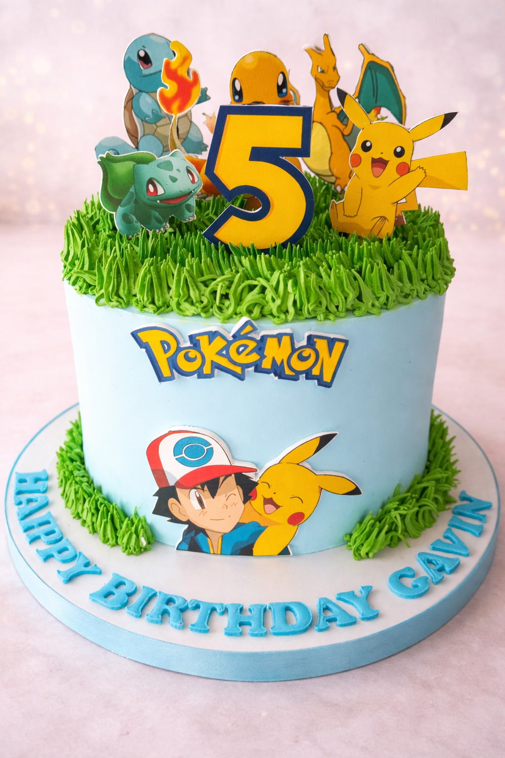 Pokémon Birthday Adventure Cake
