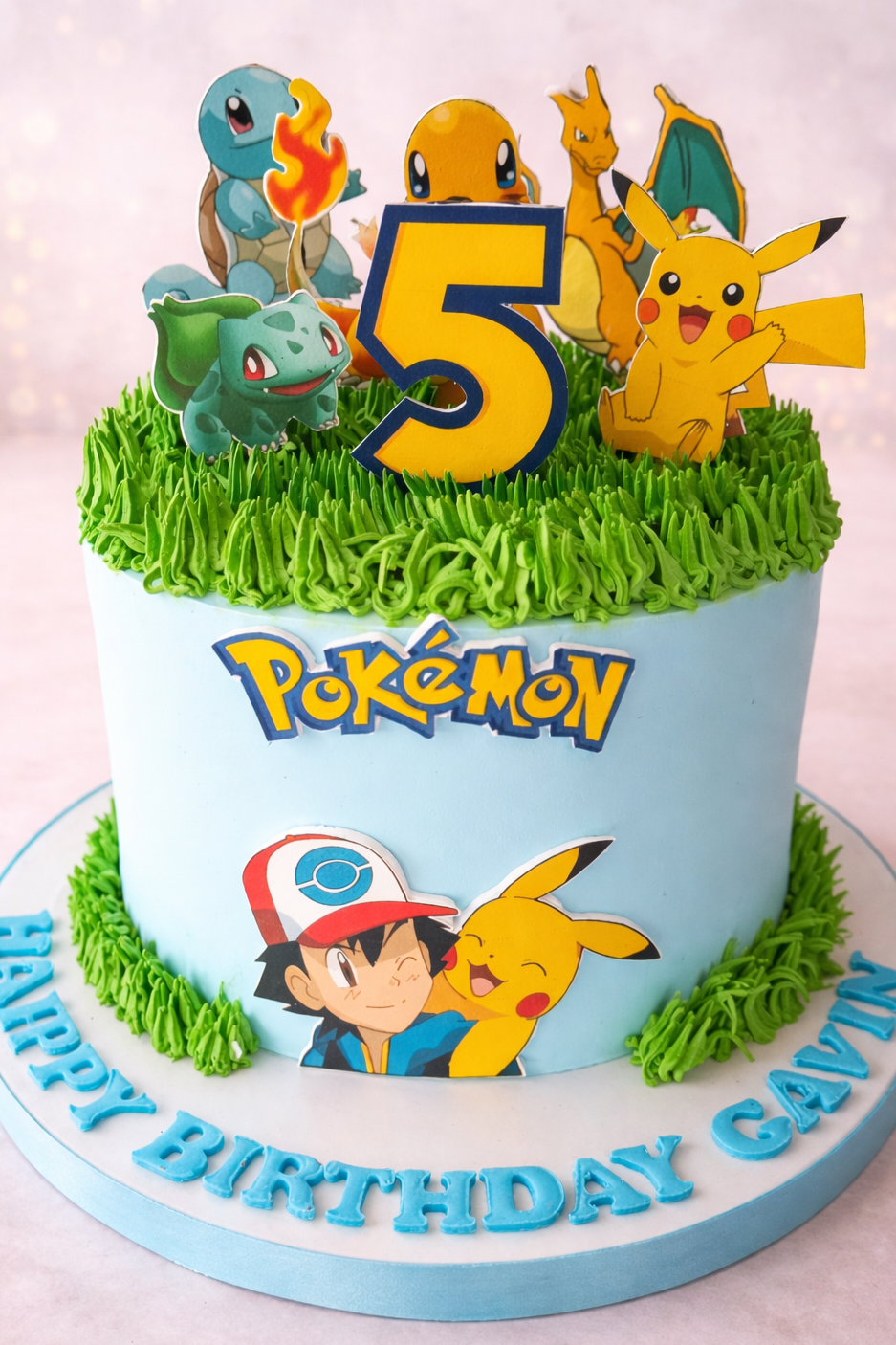 Pokémon Birthday Adventure Cake