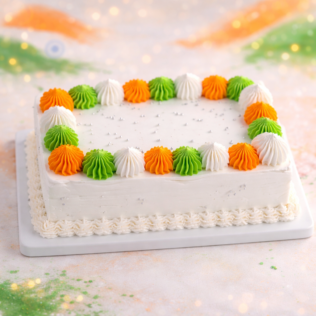 Republic Day Office Celebration Cake