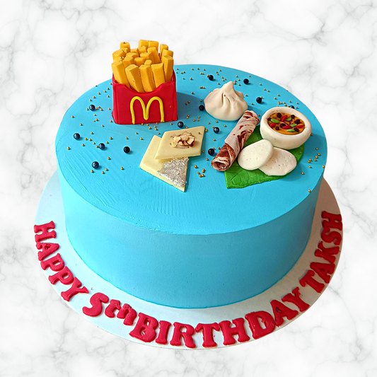 A Fusion Celebration Cake