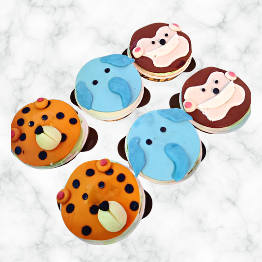 Animal Cupcakes (Box Of 6)