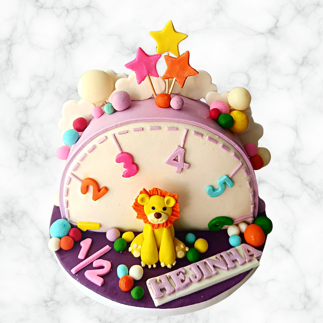 A Half-Birthday Celebration Cake!