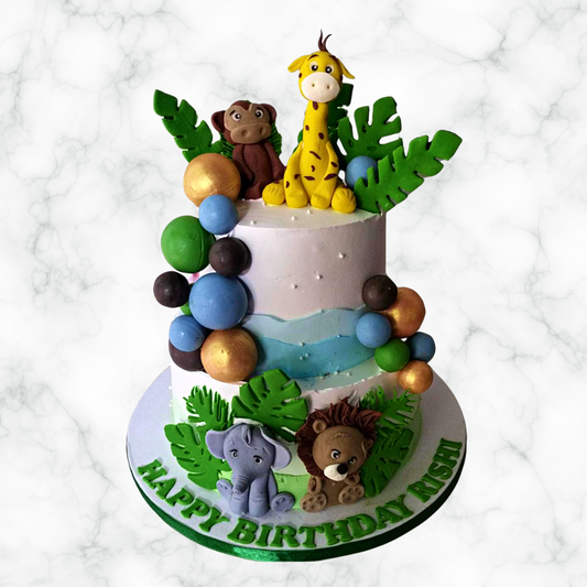 Animal Antics Cake 2