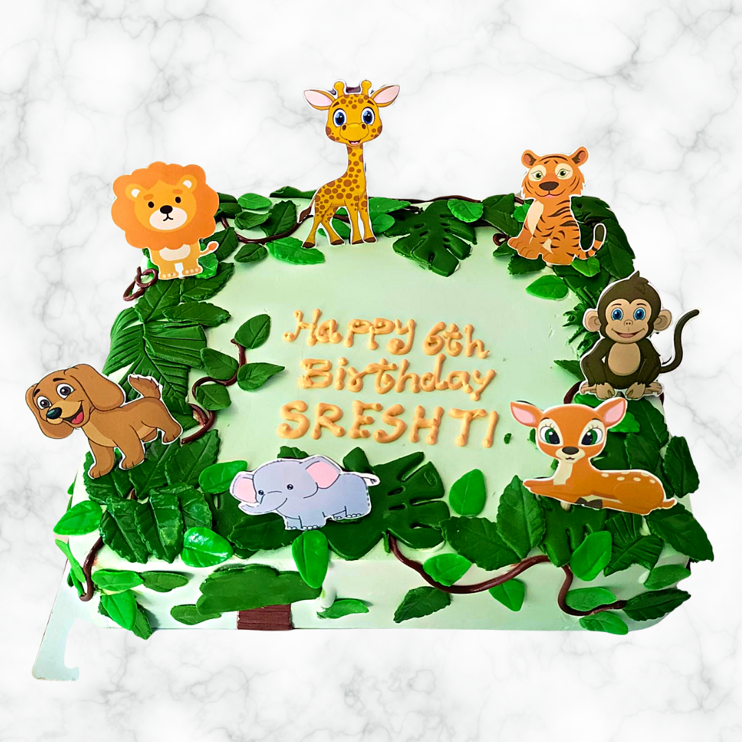 A Landscape of Cuteness Cake