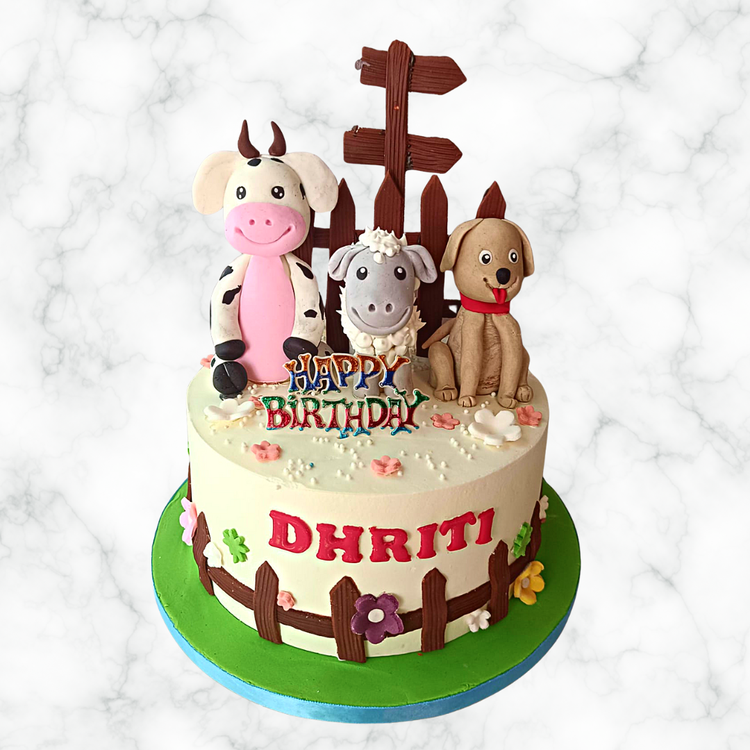 Animal-Home Cake