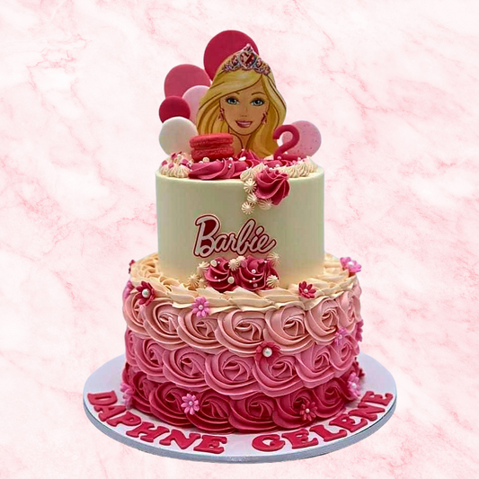 Dreamy Delights Barbie Cake