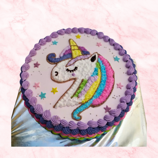 Simple Unicorn Cake