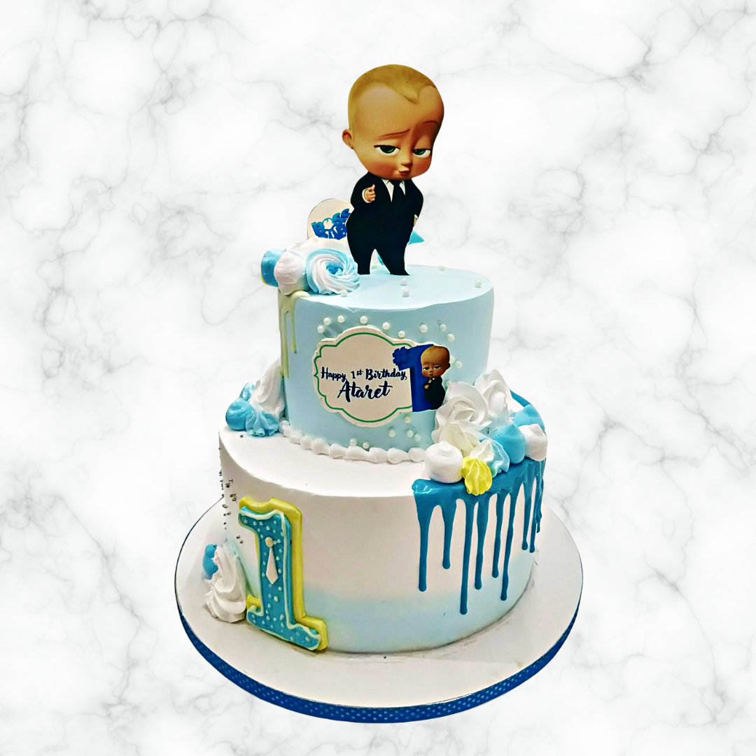 The Boss is Back Cake