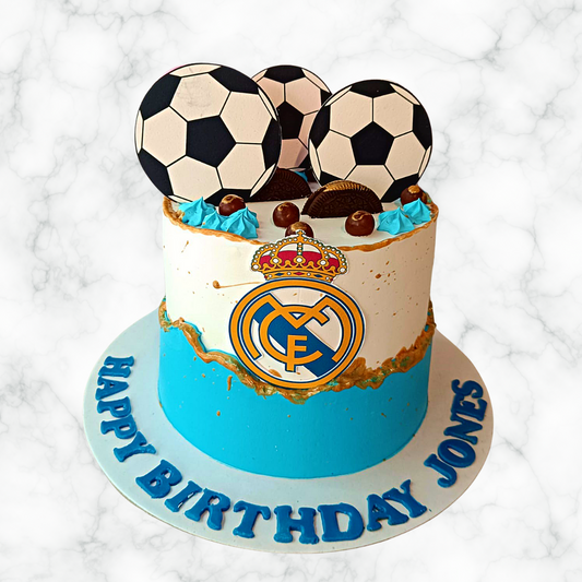 Hala Madrid Cake