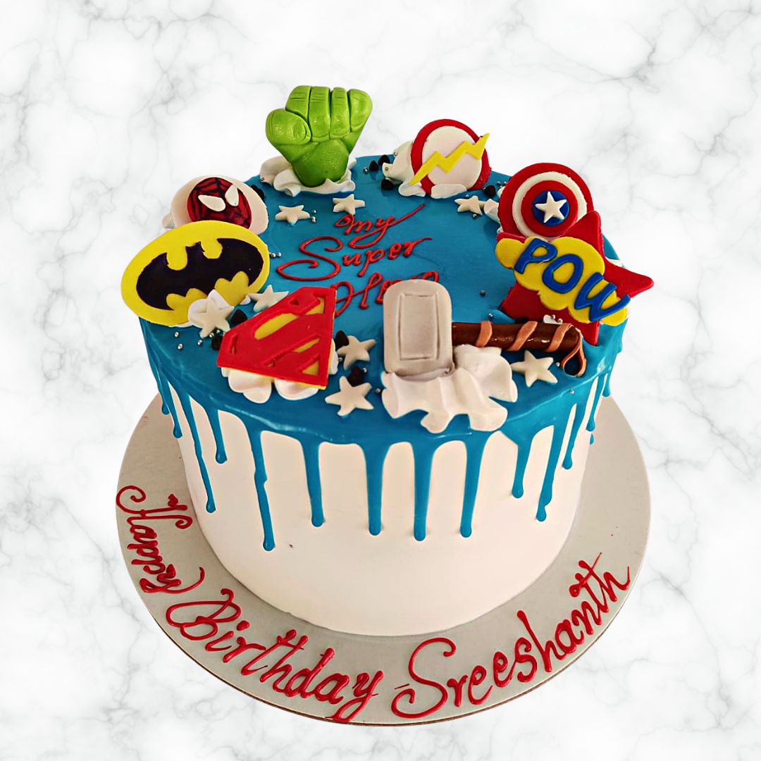 My Super hero Cake