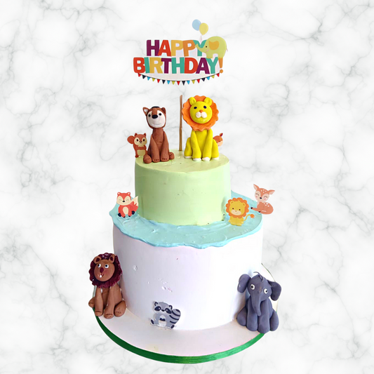 Simple Celebration with Animal Friends!