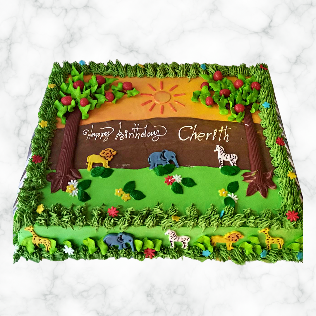A Landscape of Sweetness Cake