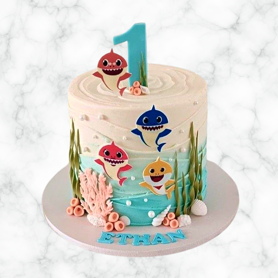 Sharktastic Cake 1