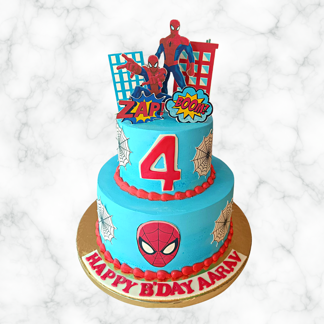 Web-Slinging Savior Cake