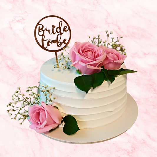 Blooming Bridal Cake