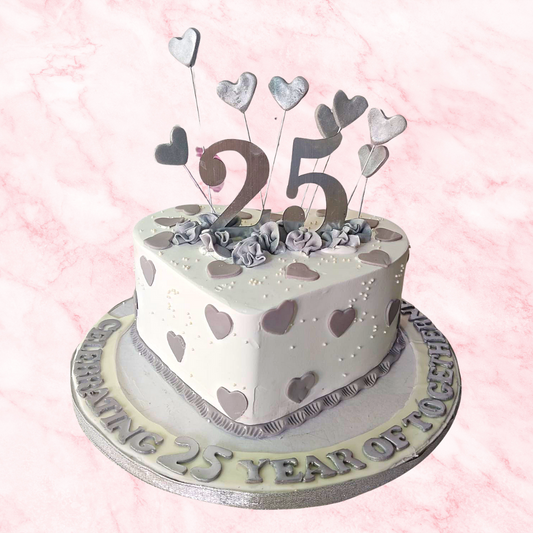 25th Anniversary Celebration Cake!