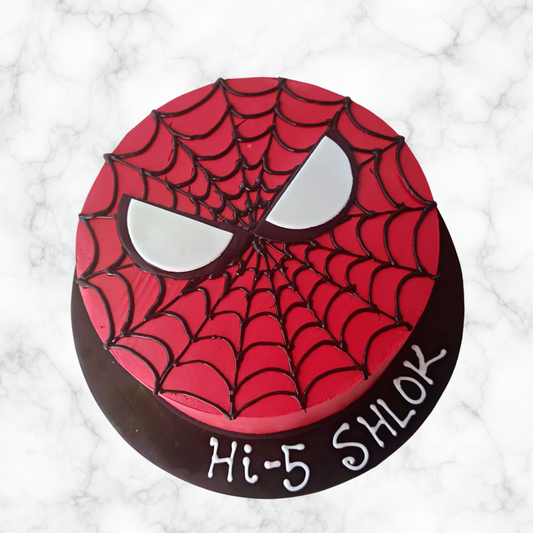 Spidey's Surprise Cake