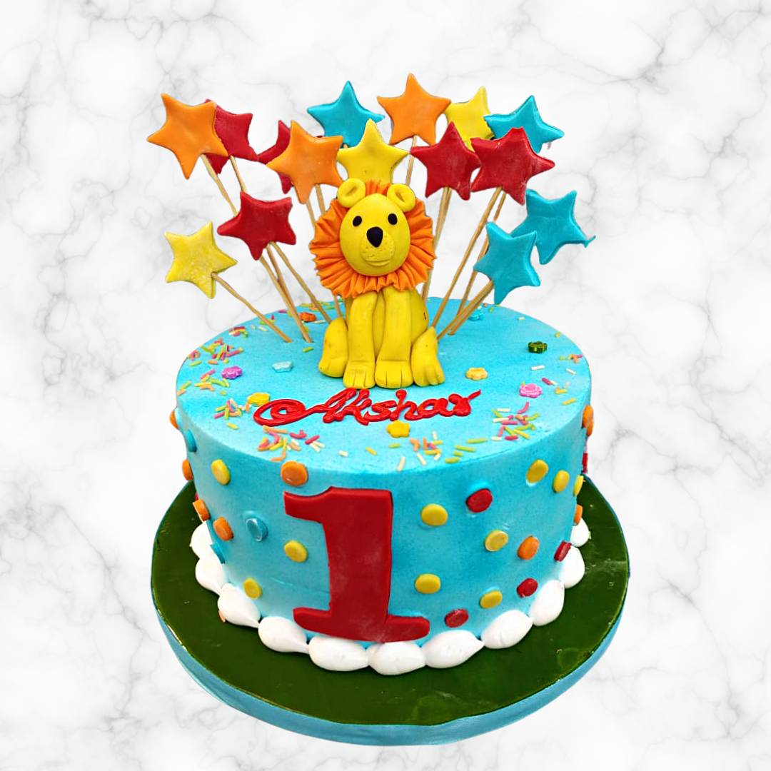 Celebration of Color Cake