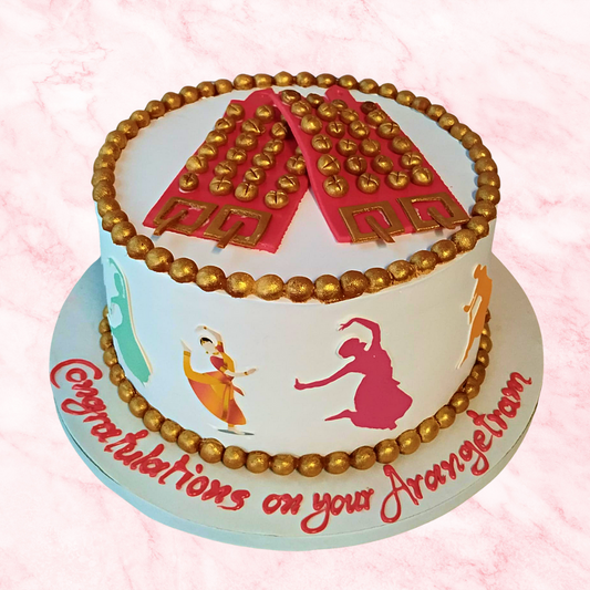 Dancer Theme Cake
