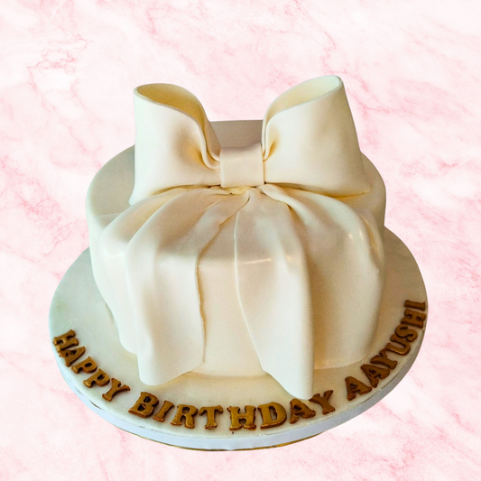 Shiny Bow Cake