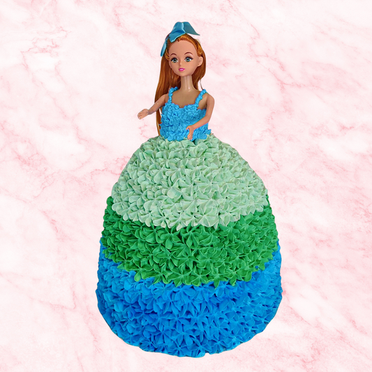 Barbie Gown Cake