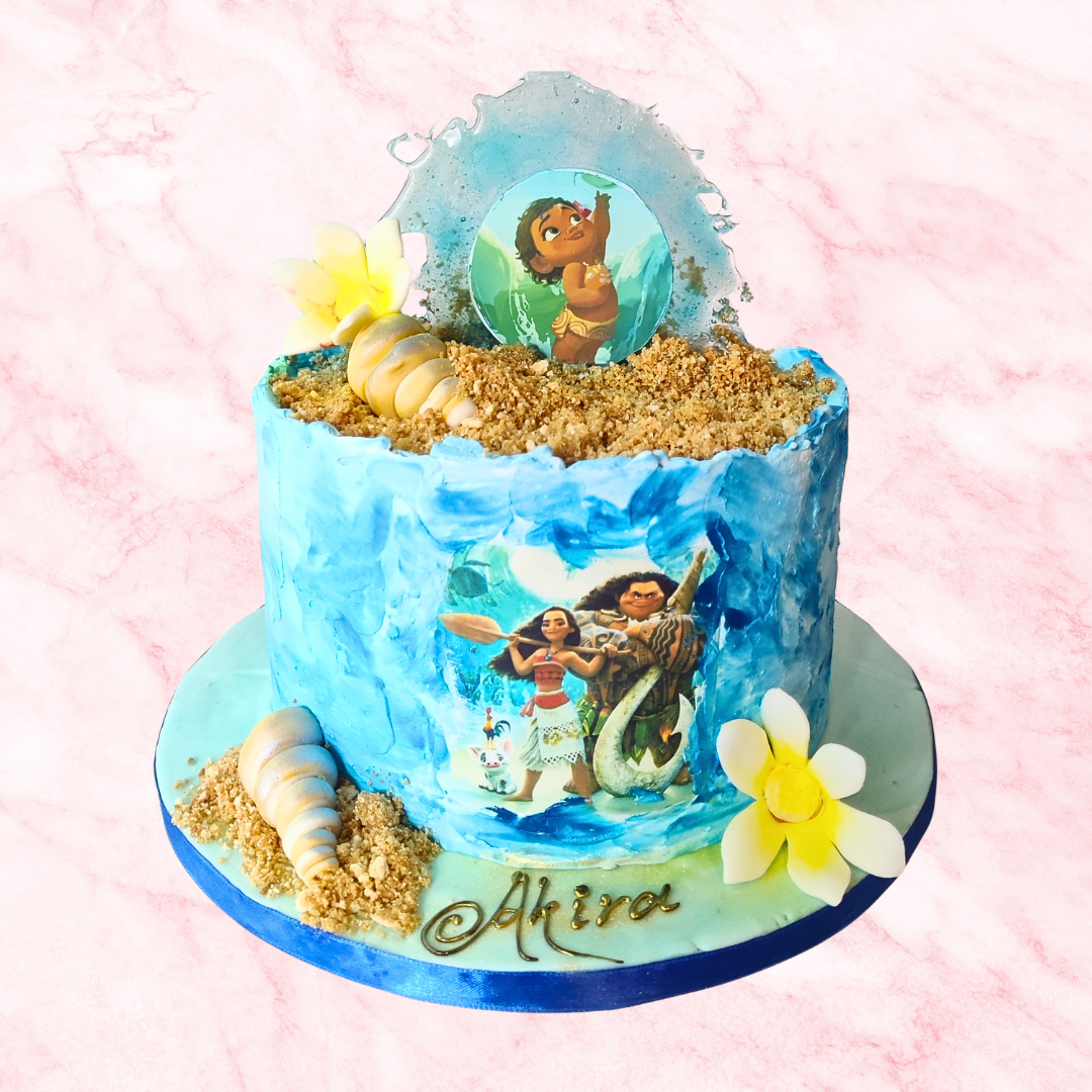 Disney Moana Cake