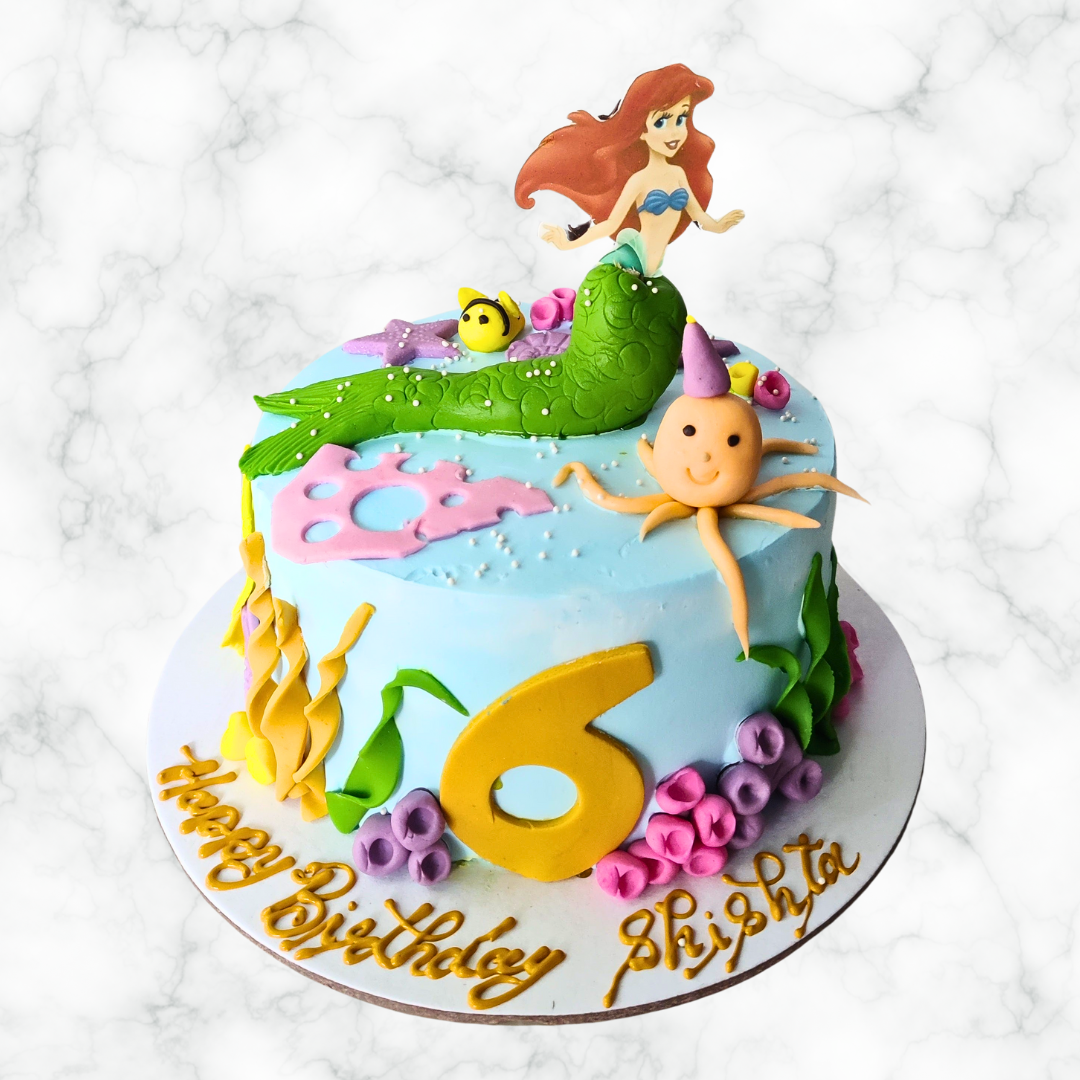 Ocean Princess Cake