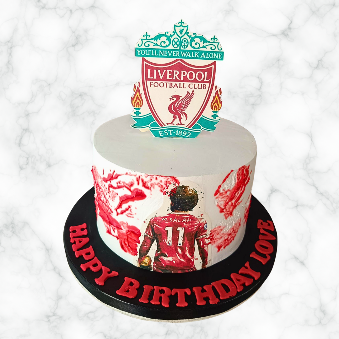 A Liverpool FC Celebration Cake