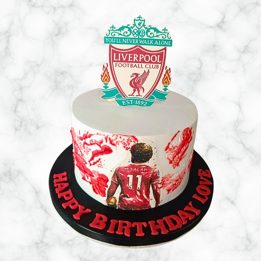 A Liverpool FC Celebration Cake