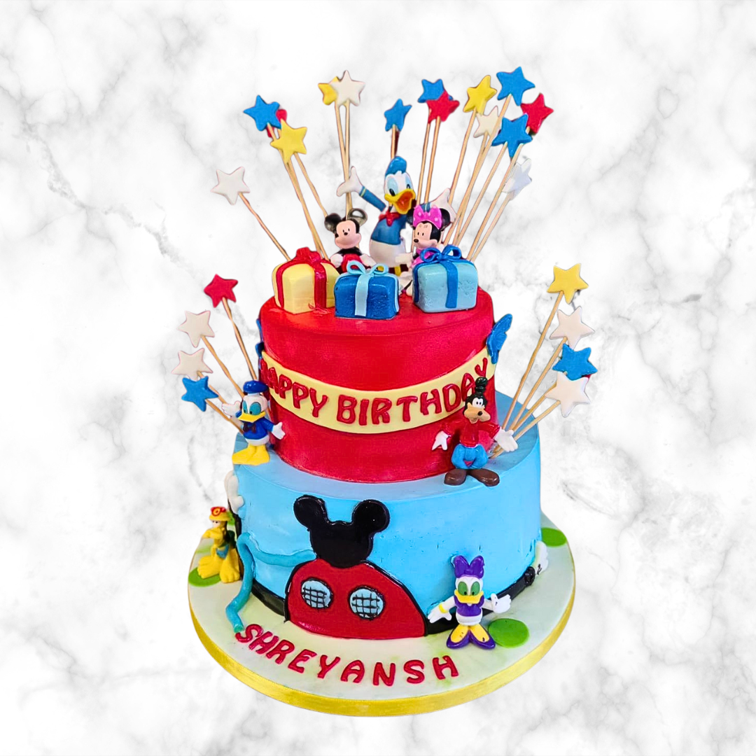 Mickey Mouse Clubhouse Birthday Cake