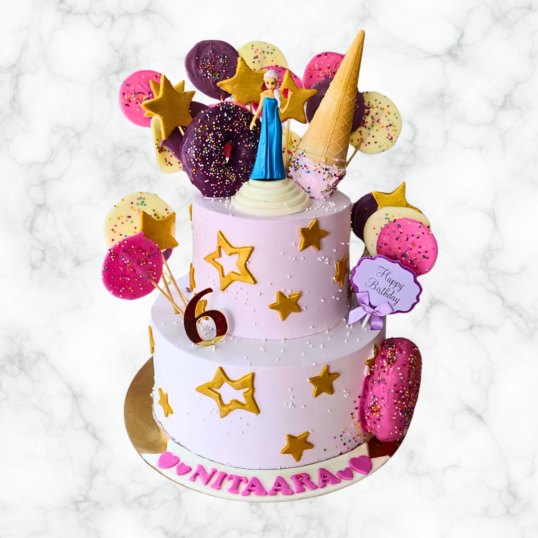 Frozen Fun & Frosted Treats Cake
