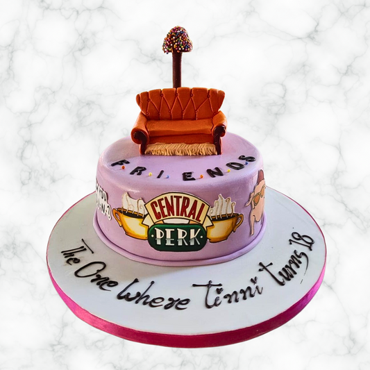 FRIENDS Couch Cake