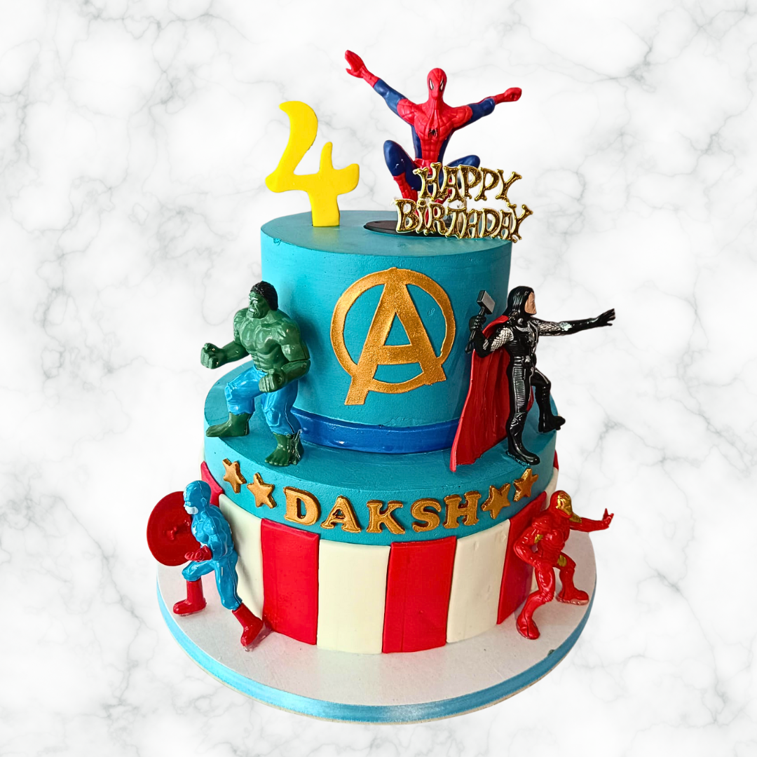 A 2-Tier Avengers Bash
