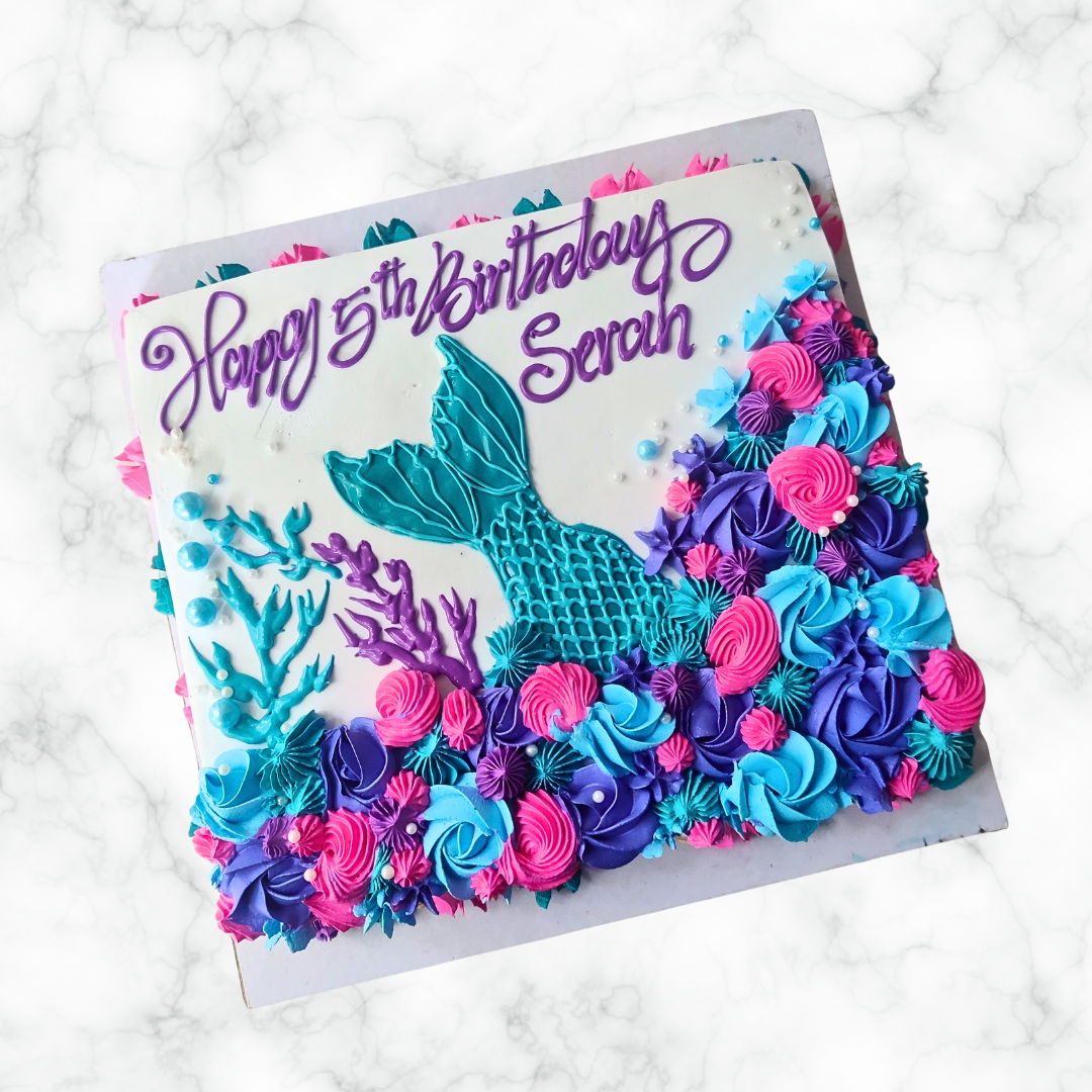 Mermaid Under Sea Cake