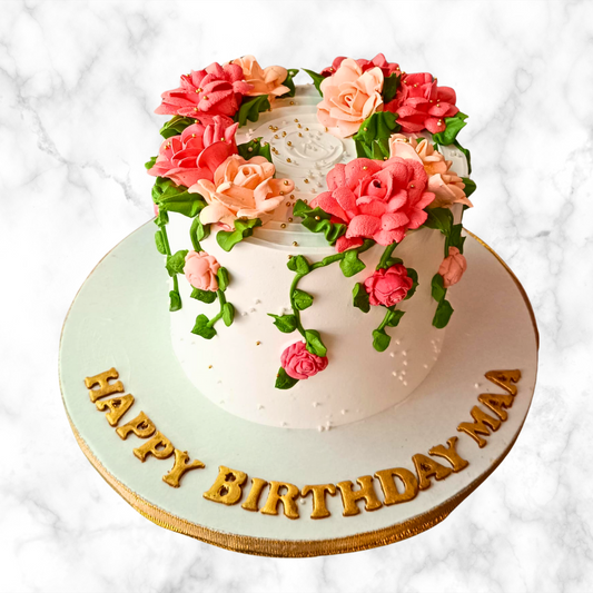 Ethereal Blossom Cake