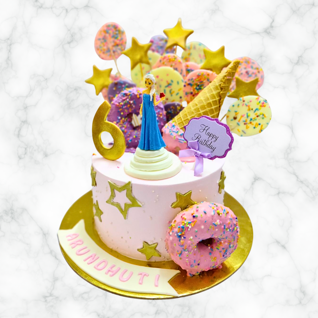 Elsa's Sweet Celebration Cake