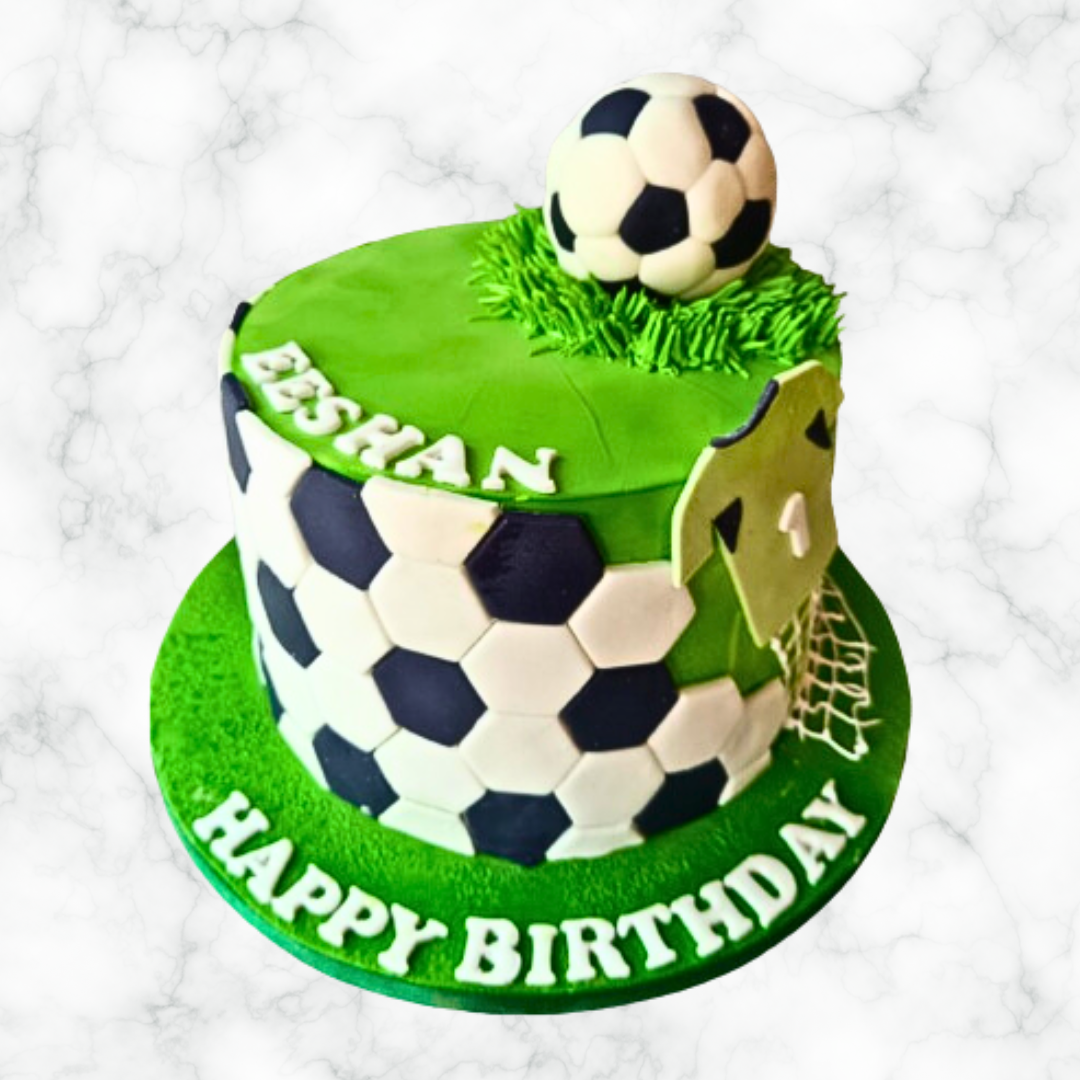 Football Touchdown Cake