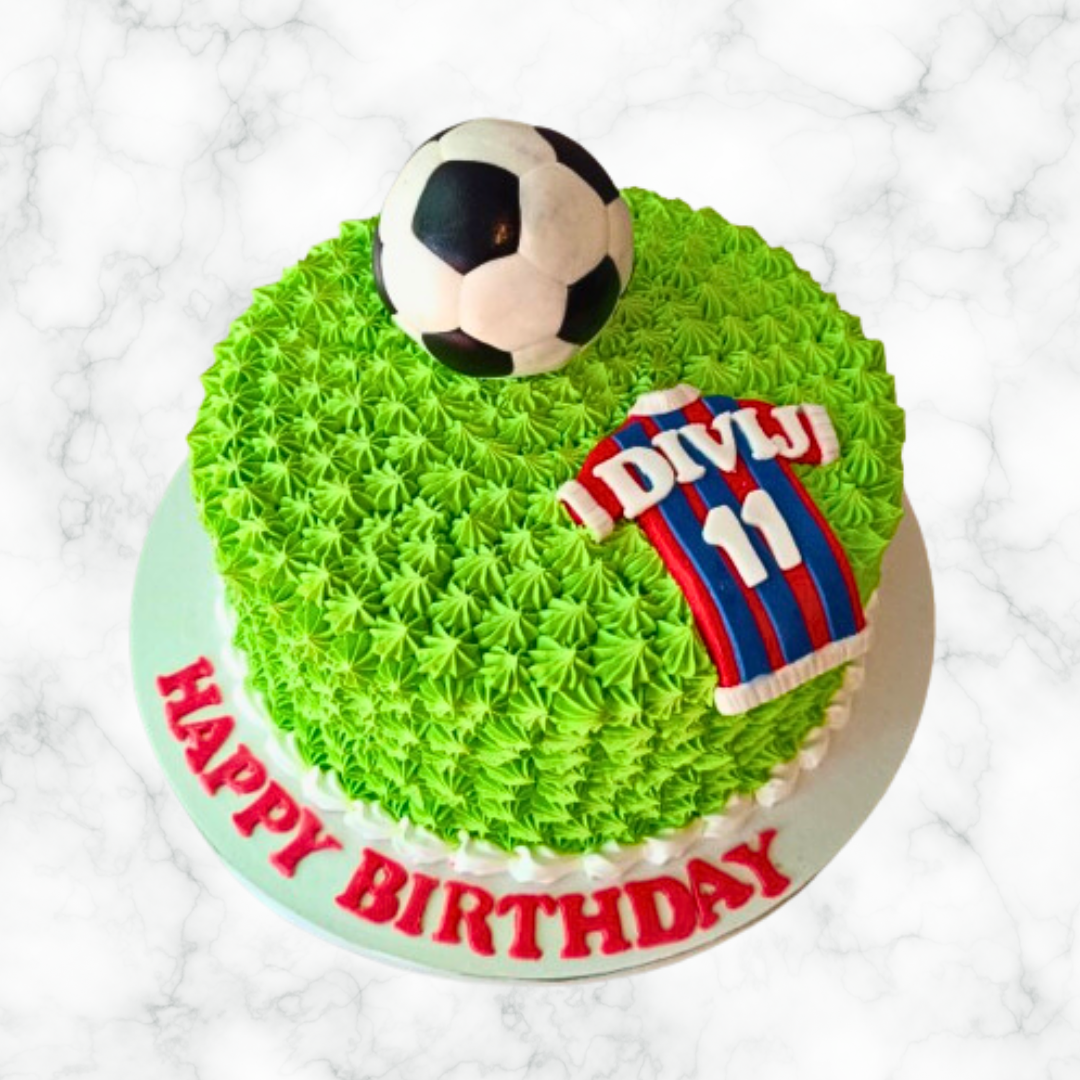 Football T-Shirt Cake