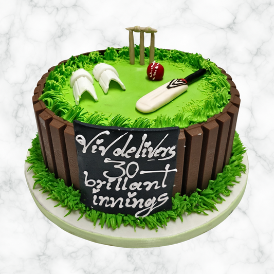 Cricket Craze Cake