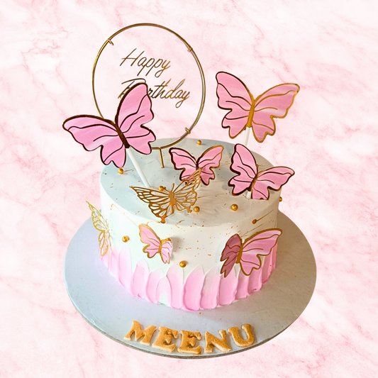 Birthday Flutter Cake