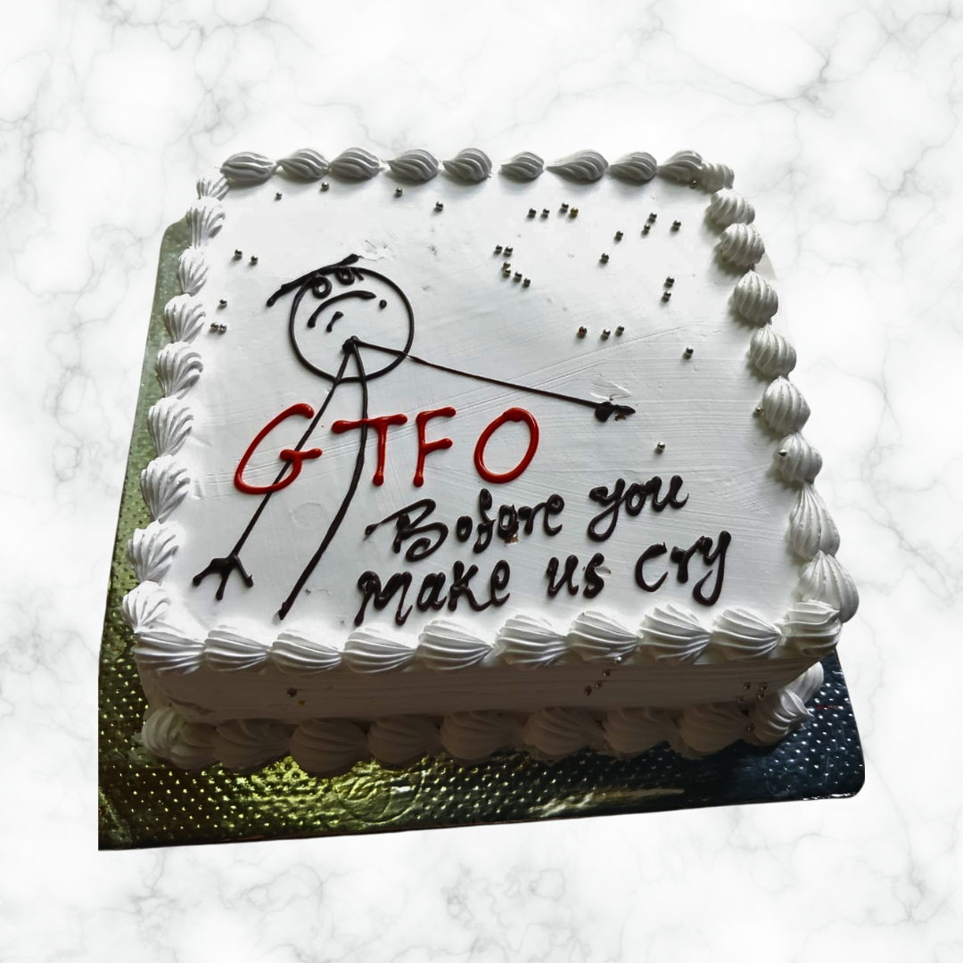 GTFO Farewell cake