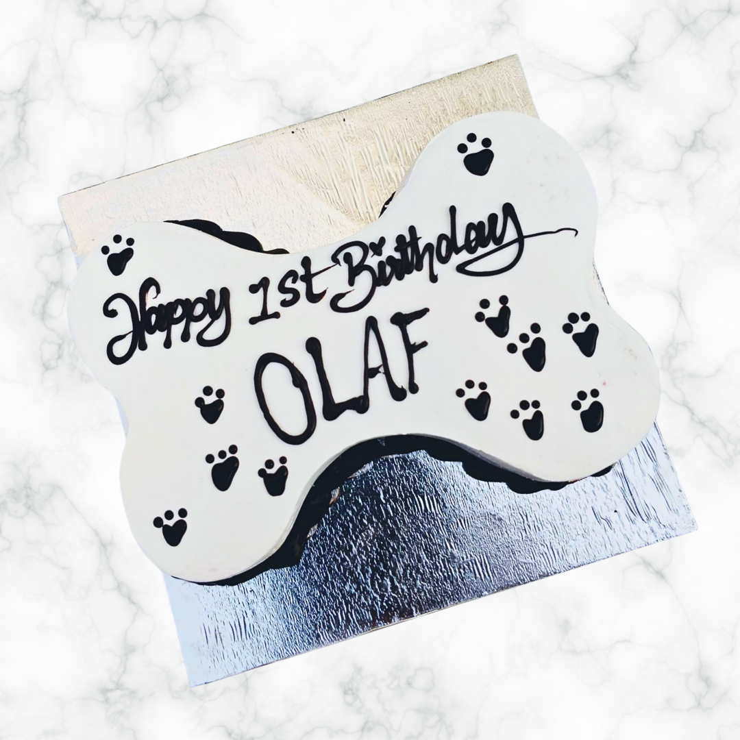 Dog Bone Bonanza Cake
