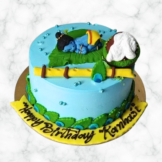 Krishna Janmashtmi Cake