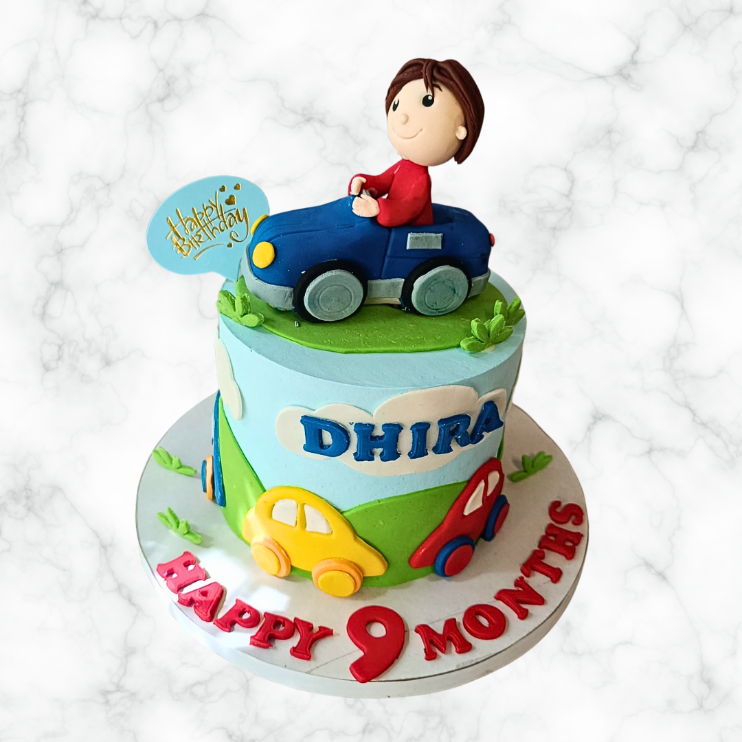 Revvin' Up Fun Cake