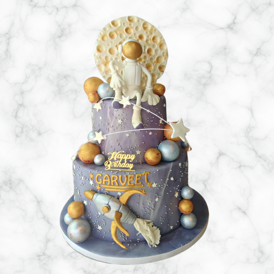 Space Explorer Cake