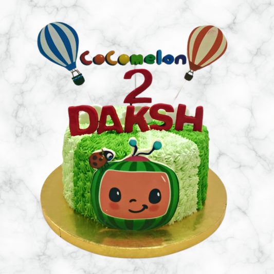 Cocomelon Air Balloon Cake